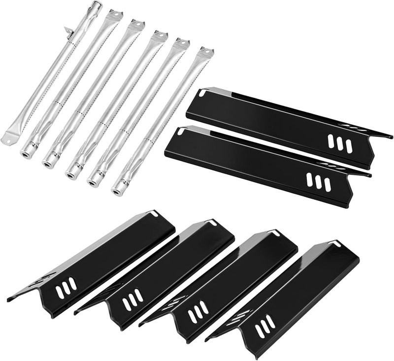 Grillflame GR2205723-OG-00 Grill Parts for Outdoor Gourmet Grill Burners Heat Plates GR2323101-OG-00 GR2205720-OG-00 Heat Shield Flame Tamer Burner Heat Tents 5 6 Burner Gas Grill Replacement Parts - Image 1